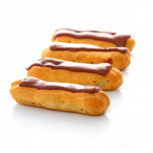 Eclairs nappage chocolat noir